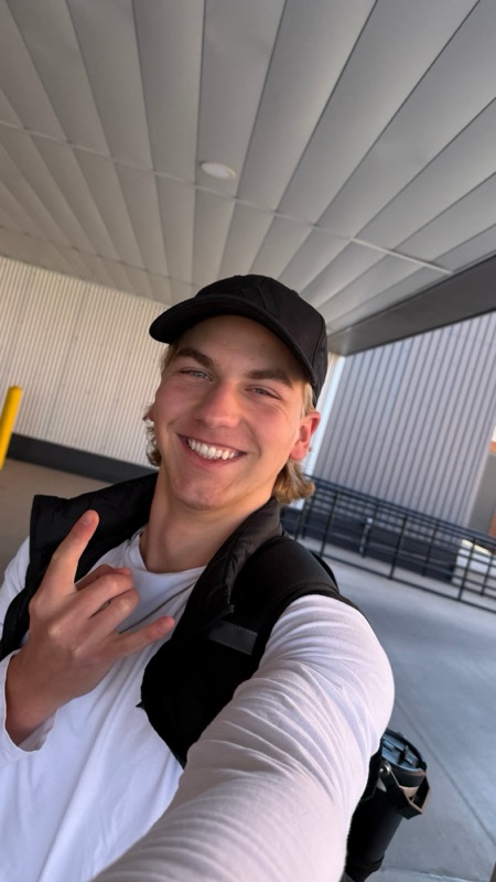 Selfie on the way somewhere